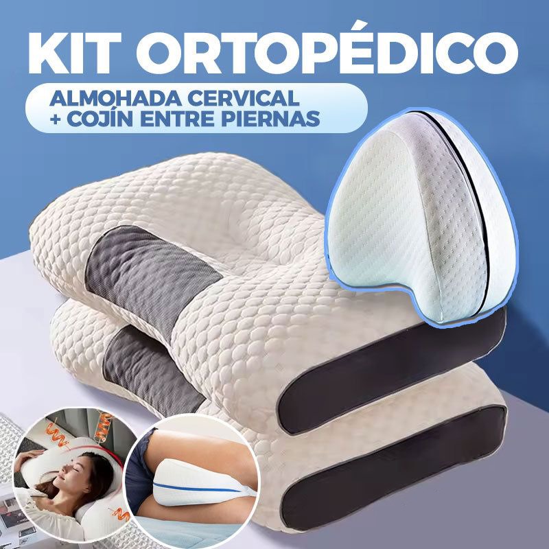 Combo almohadas ortopédicas